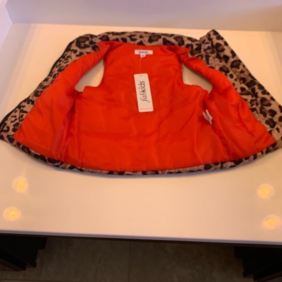 Fabkids leopard print vest “NEW” - Picture 2 of 5